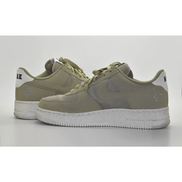 B0 Auth NIKE AIR FORCE 1 '07 LV8 Neutral Olive Shoes FJ1954-200 Size 9 - Picture 3 of 9